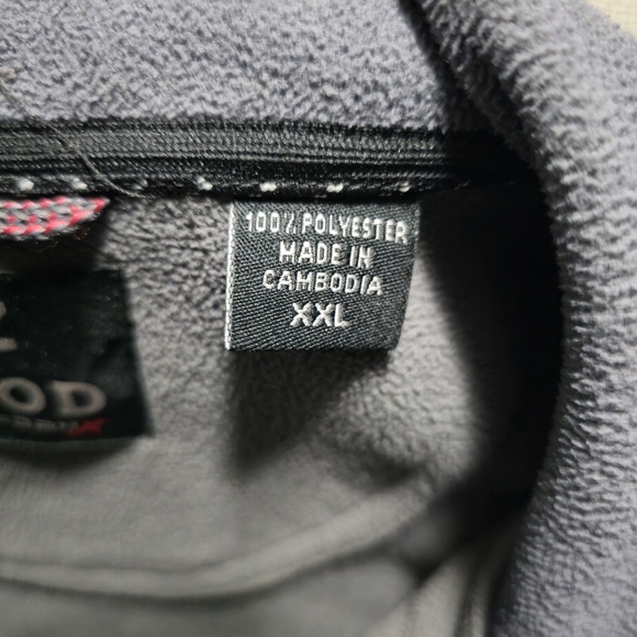 Zodiac Men's PerformX Gray Fleece fmFull Zip Up Jacket Size XXL - Picture 9 of 15